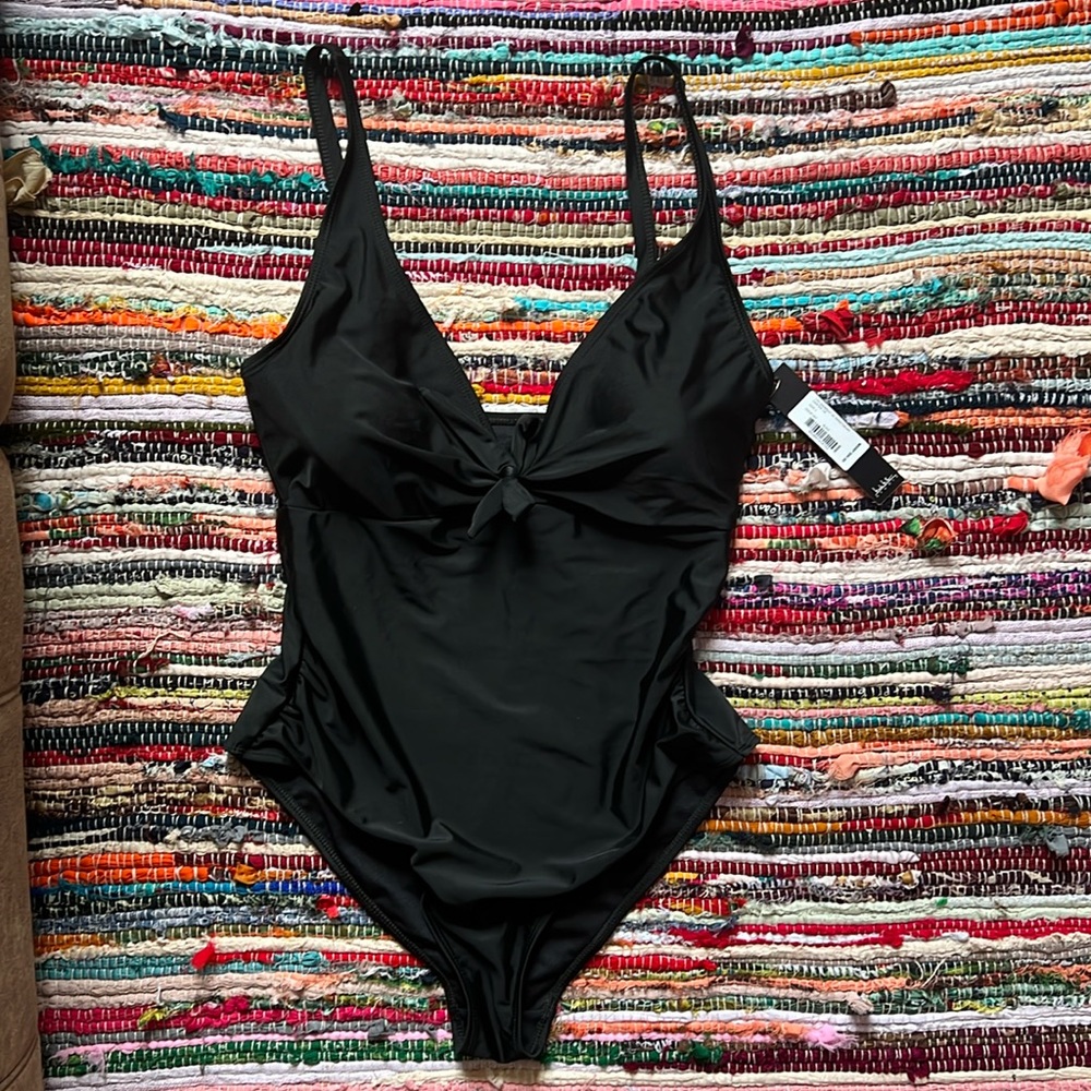 NWT black one piece swimsuit